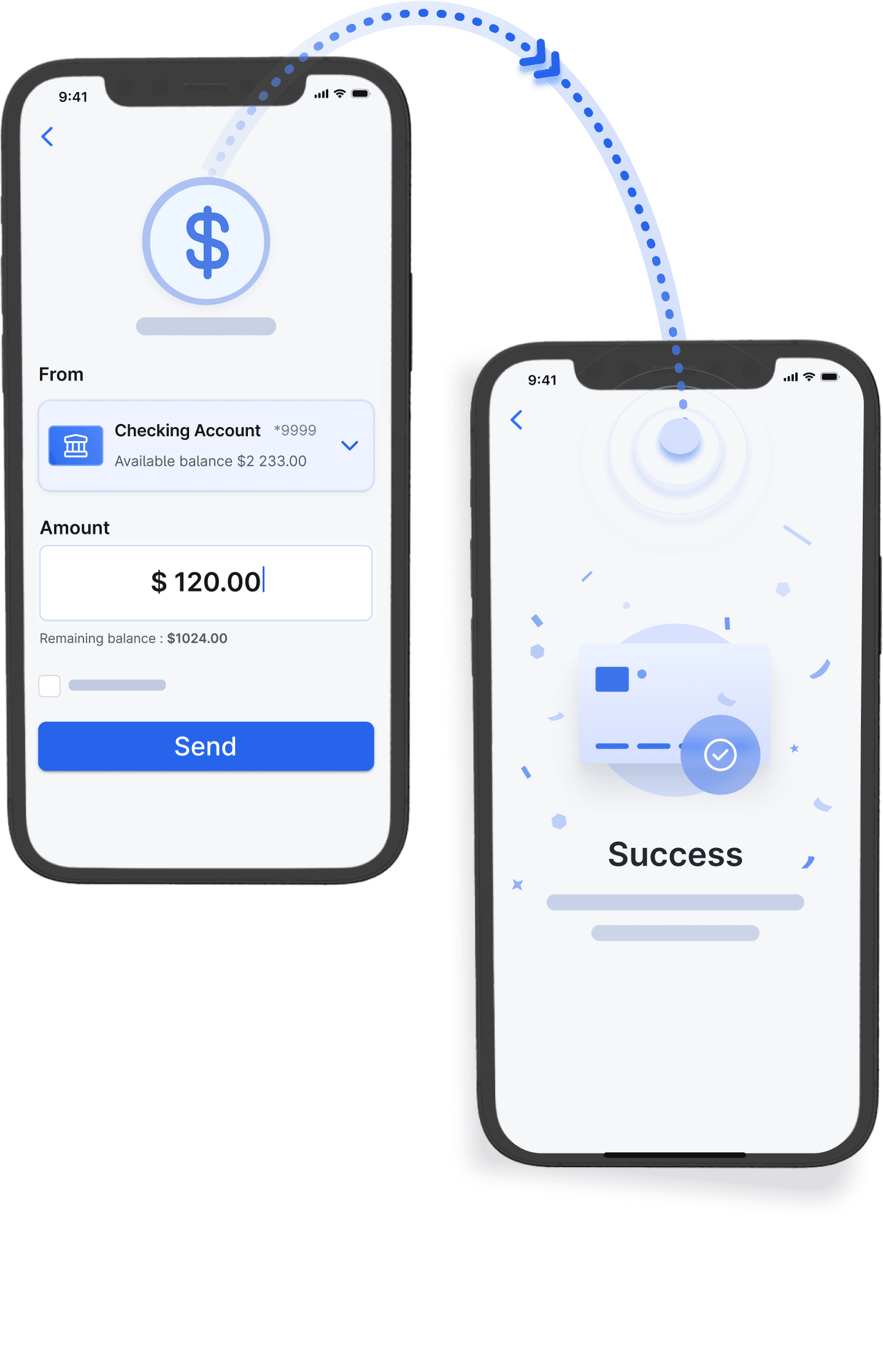 Account payments app images